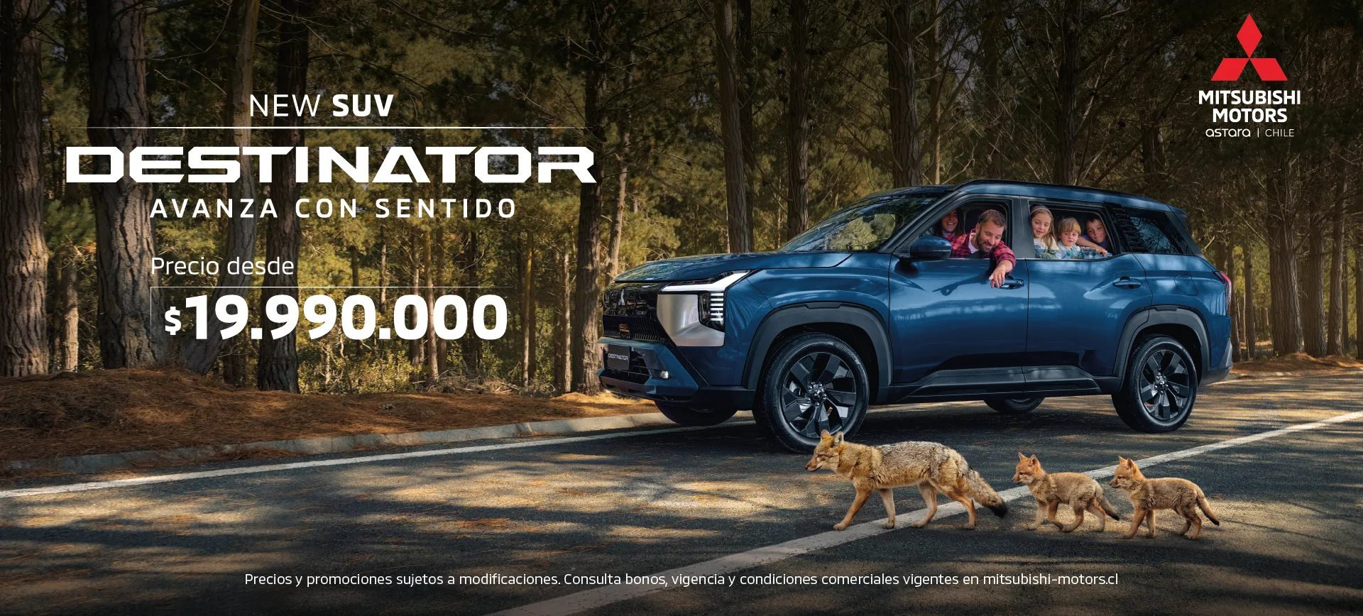 New SUV Mitsubishi Destinator