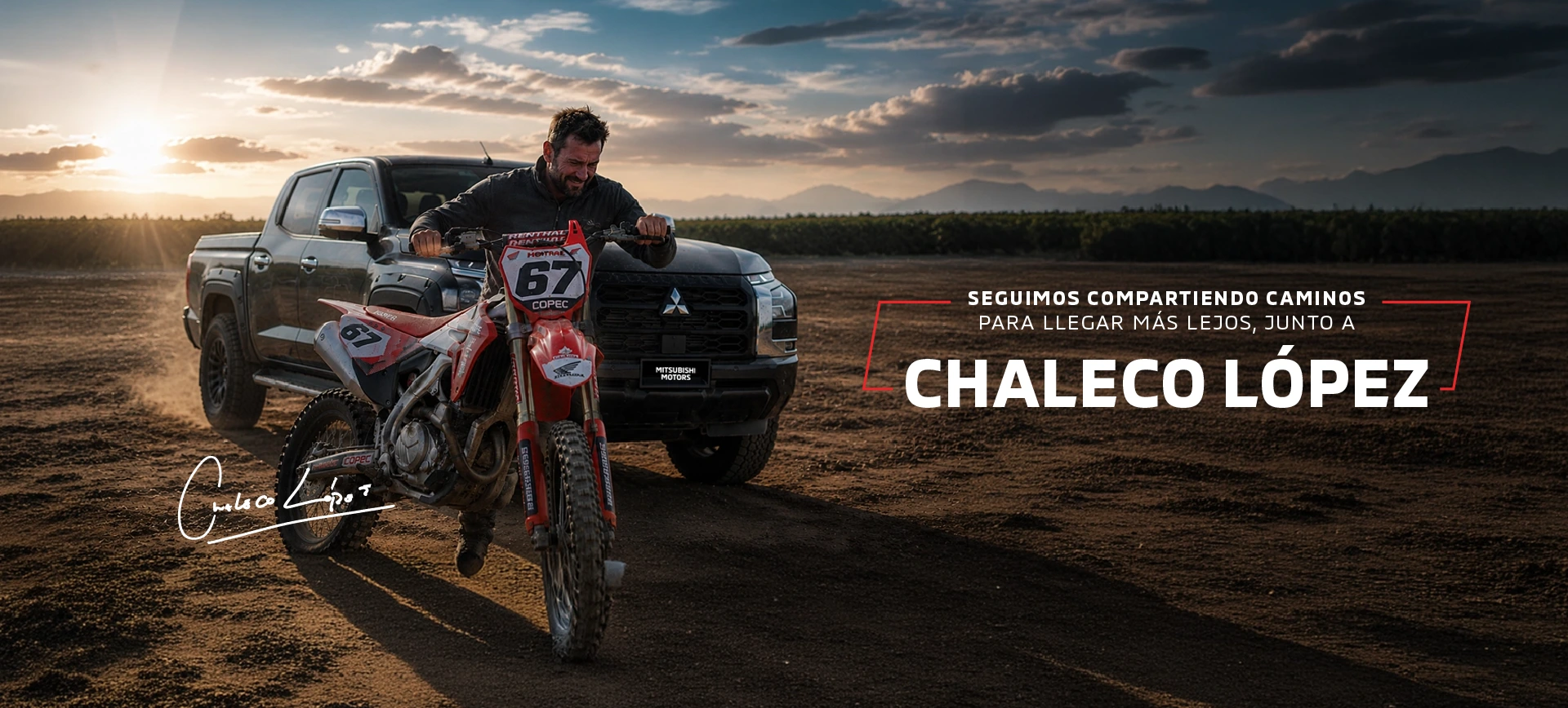 Bienvenido, Chaleco López
